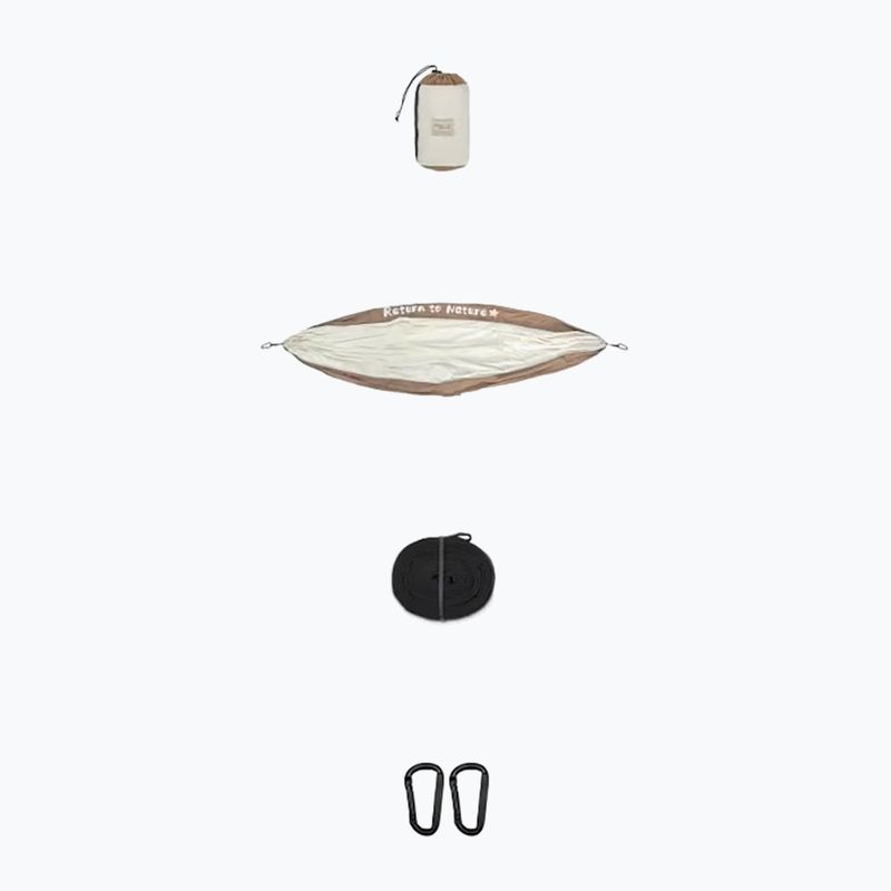 Turistická hojdacia sieť Naturehike Ultralight Swing Double Upgrade coffee brown 2
