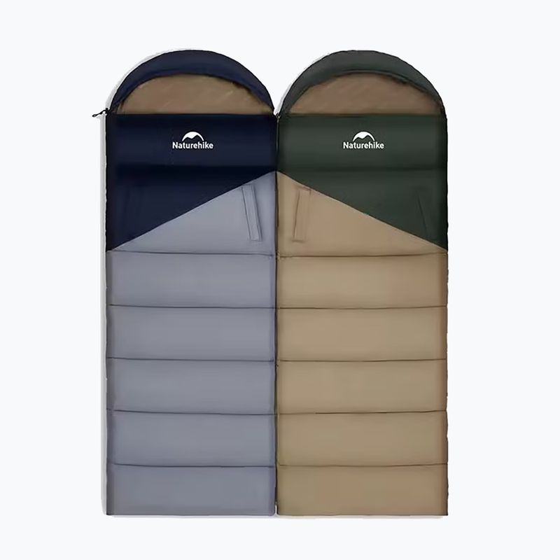 Spacák Naturehike U250 Sunny Day Left navy blue 2