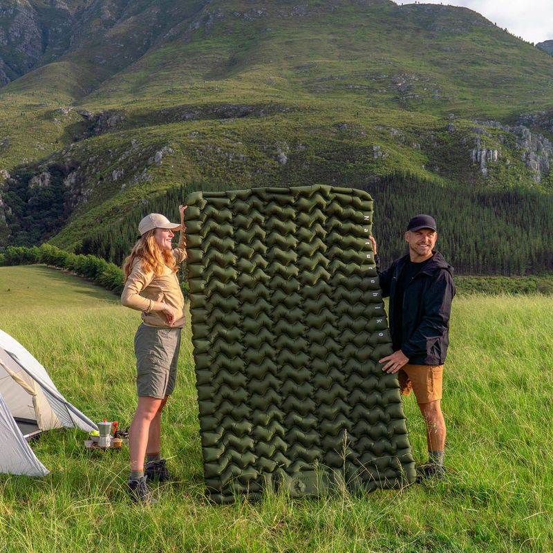 Nafukovací matrac Naturehike Double FC01 army green 3