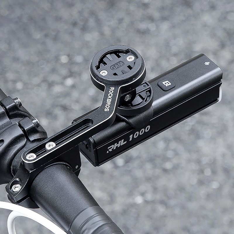 Predné svetlo na bicykel Rockbros 24610002001 Front Light 1000 Lumen black 9