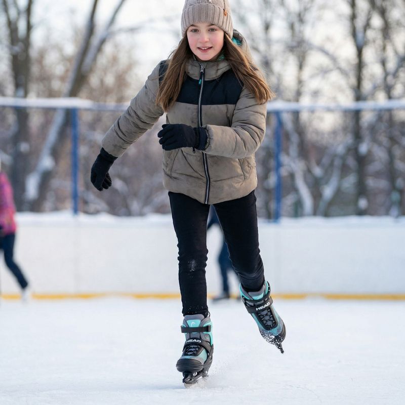 Detské kolieskové korčule HEAD Galaxy 2w1 turquoise 7