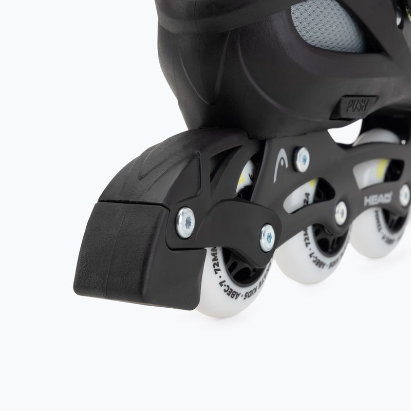 Detské kolieskové korčule HEAD Galaxy 2w1 yellow 16