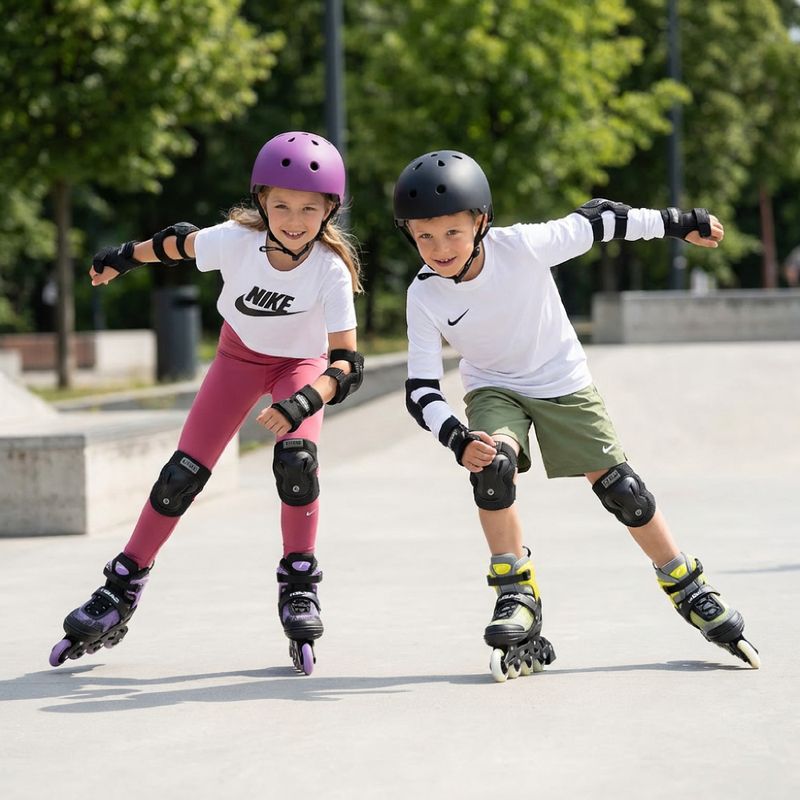 Detské kolieskové korčule HEAD Galaxy 2w1 purple 4