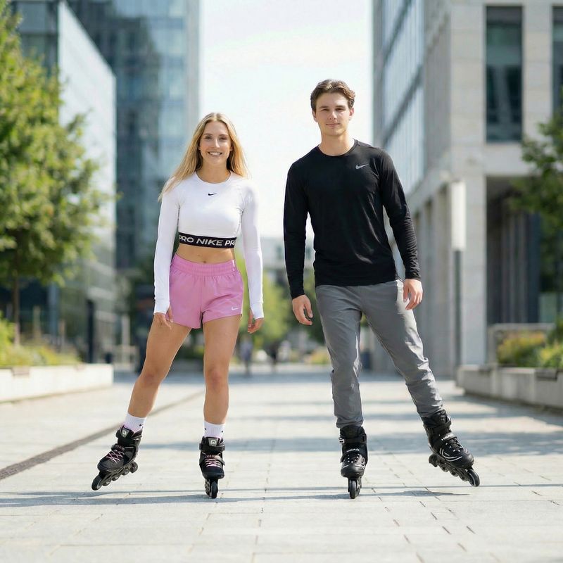 Pánske kolieskové korčule HEAD Amaze X black 6