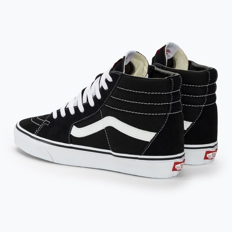 Tenisky Vans UA SK8-Hi black/black/white 4