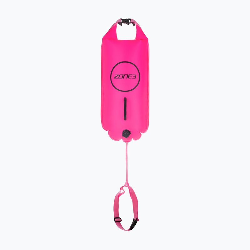 Zone3 Plavecká bezpečnostná bójka Drybag pink SA18SBDB114