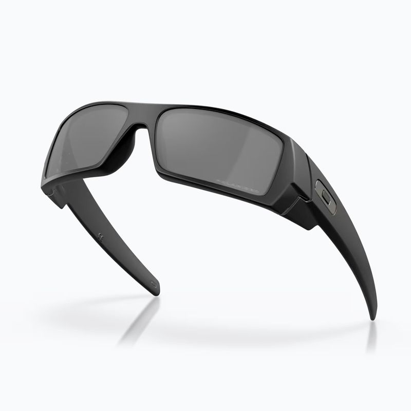 Slnečné okuliare Oakley GasCan matné čierne/čierne iridiové polarizačné  4