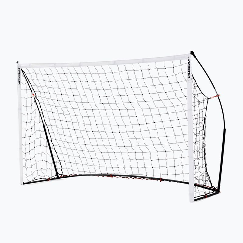 QuickPlay Kickster Academy Kombinovaná futbalová bránka s odrazovou doskou 240 x 150 cm biela QP0535 2