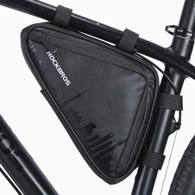 Rockbros B39-2 1,5 l čierna taška na rám bicykla