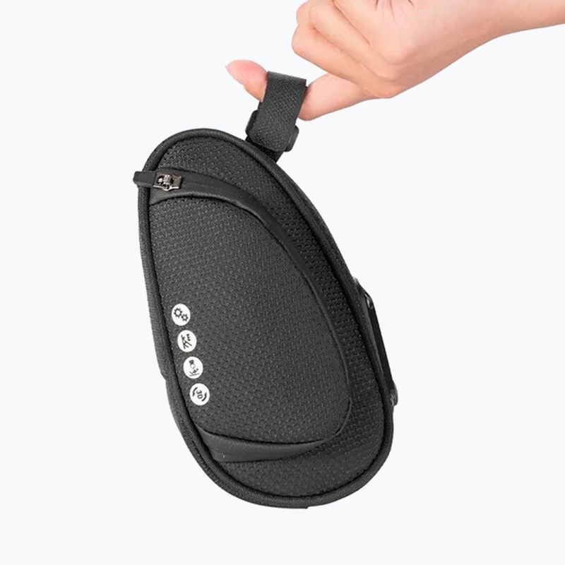 Cyklistická taška pod sedlo Rockbros C40 1,2 l čierna 5