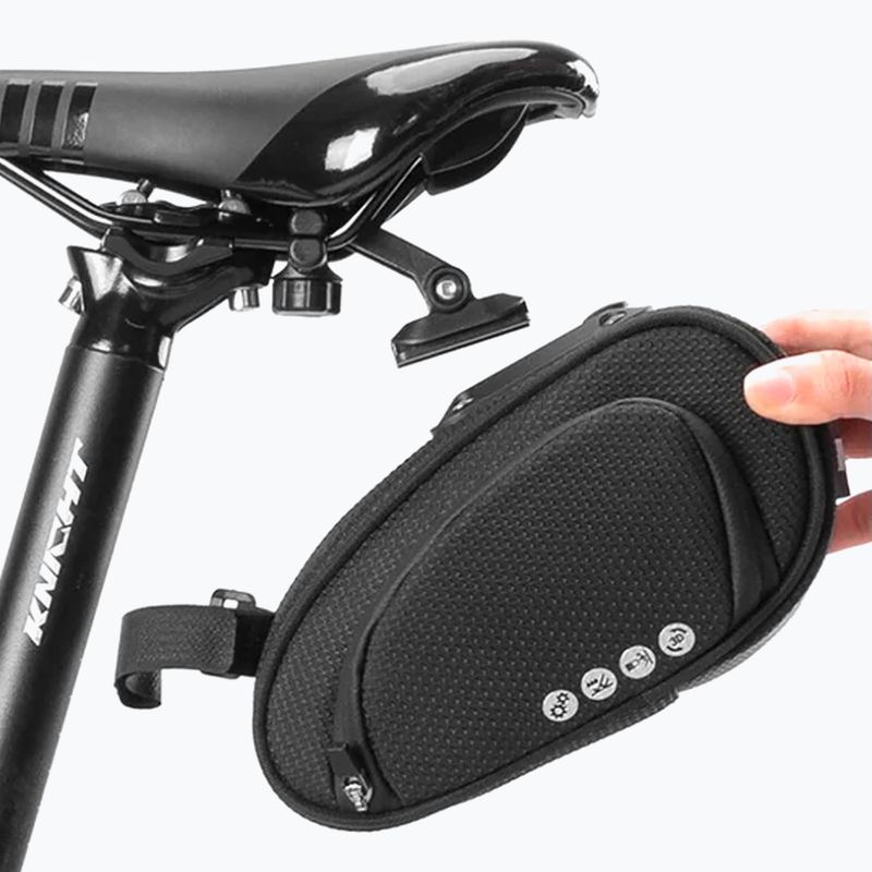 Cyklistická taška pod sedlo Rockbros C40 1,2 l čierna 7