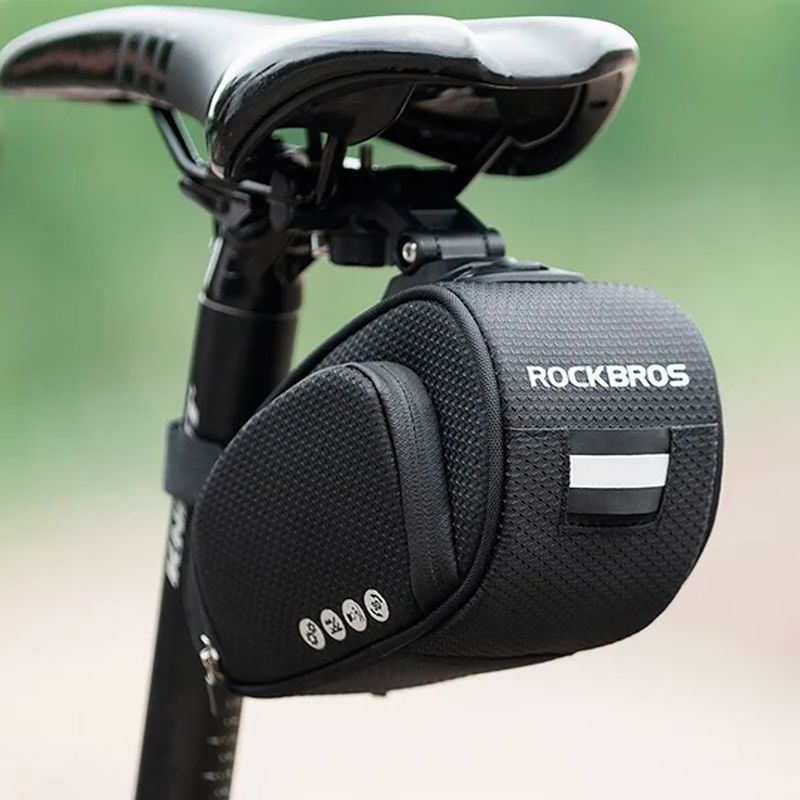 Cyklistická taška pod sedlo Rockbros C40 1,2 l čierna 8