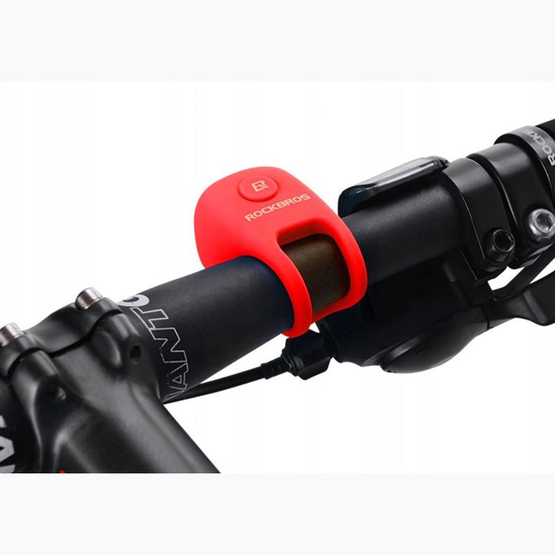 Zvonček na bicykel Rockbros CB1709 red 4