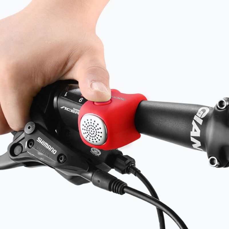 Zvonček na bicykel Rockbros CB1709 red 5