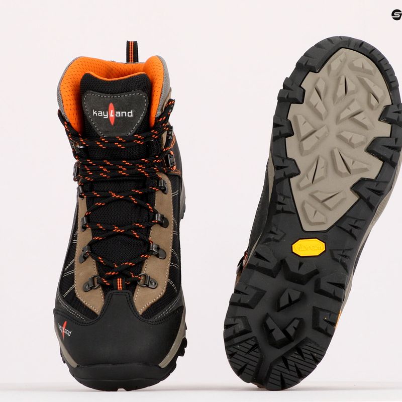 Kayland pánske trekové topánky Taiga GTX brown 18021035 9