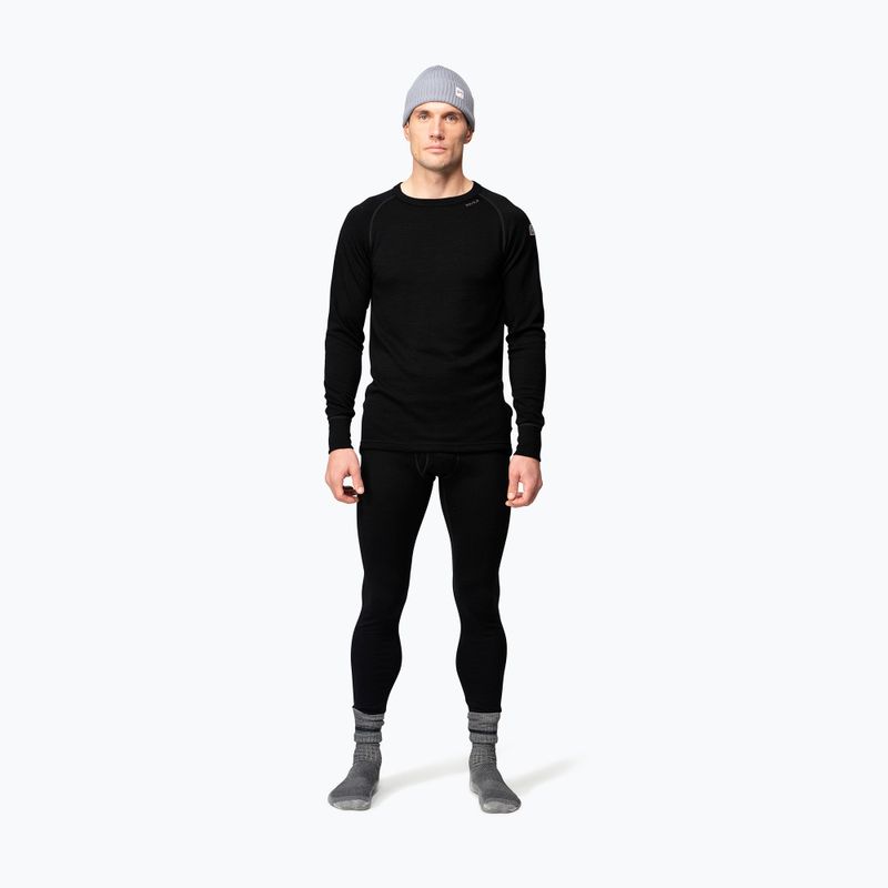 Pánska termo mikina Devold Expedition Merino 235 black 2