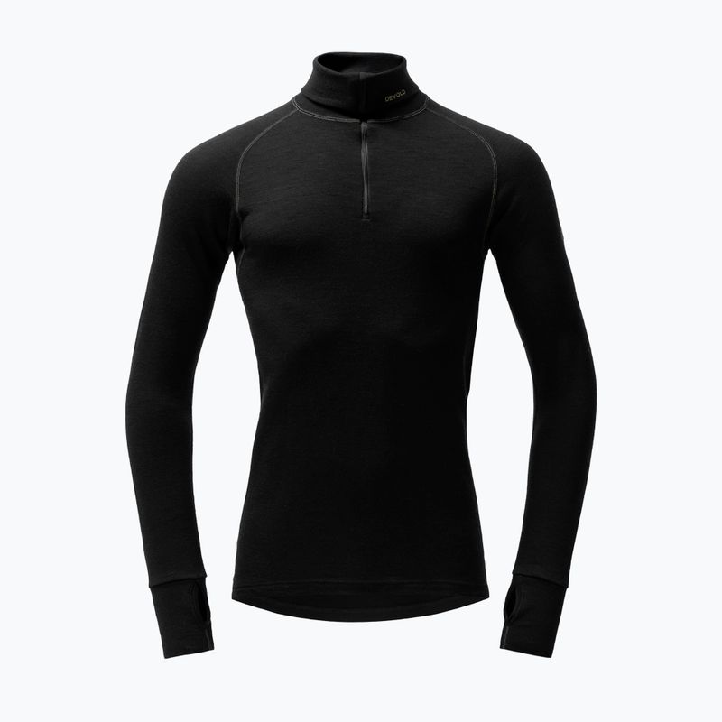 Pánska termo mikina Devold Expedition Merino 235 Zip Neck black 5