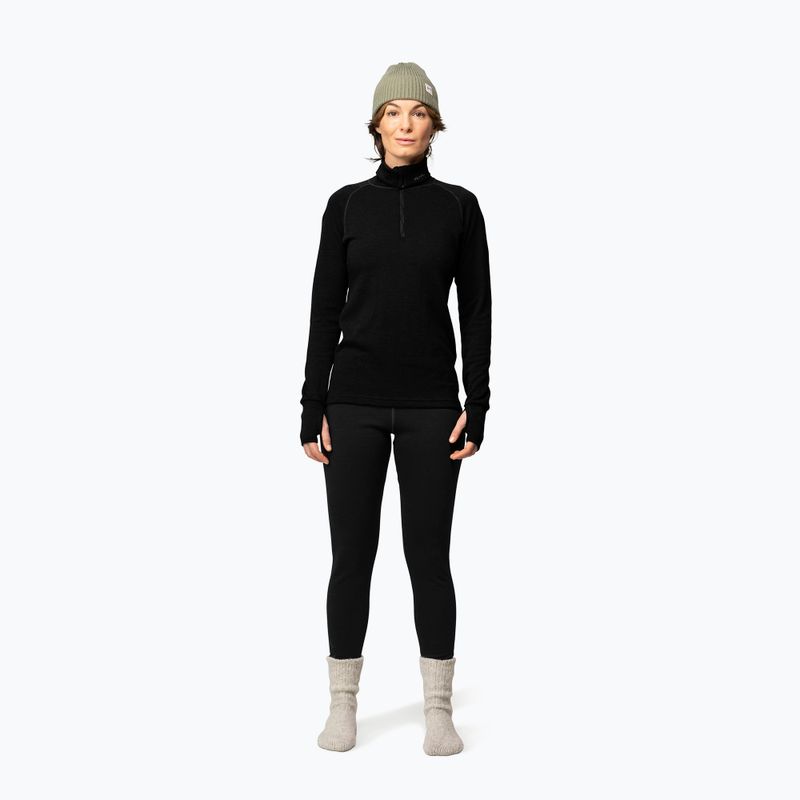 Dámska termo bielizeň Devold Expedition Merino 235 Zip Neck black 2