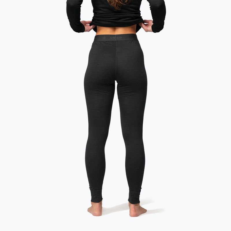 Dámske termonohavice Devold Breeze Merino 150 Longs black 2