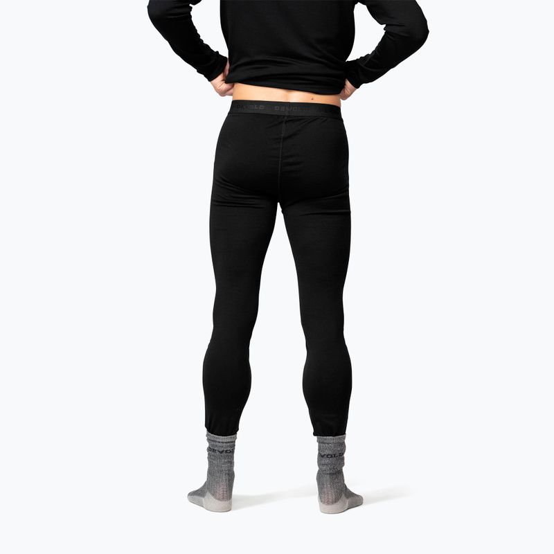 Pánske termonohavice Devold Breeze Merino 150 Longs black 2