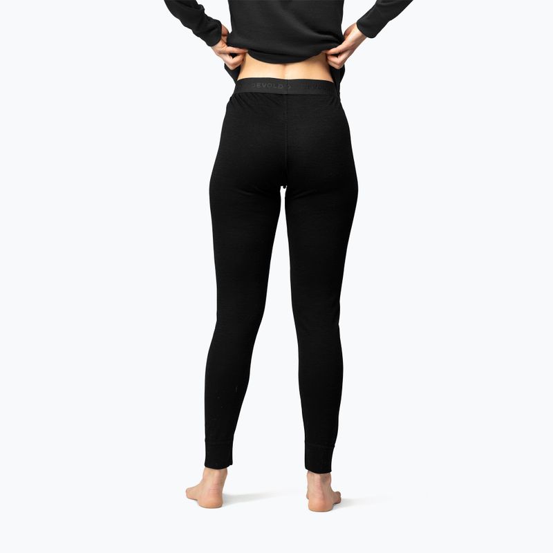Dámske termonohavice Devold Duo Active Merino 205 Longs black 2
