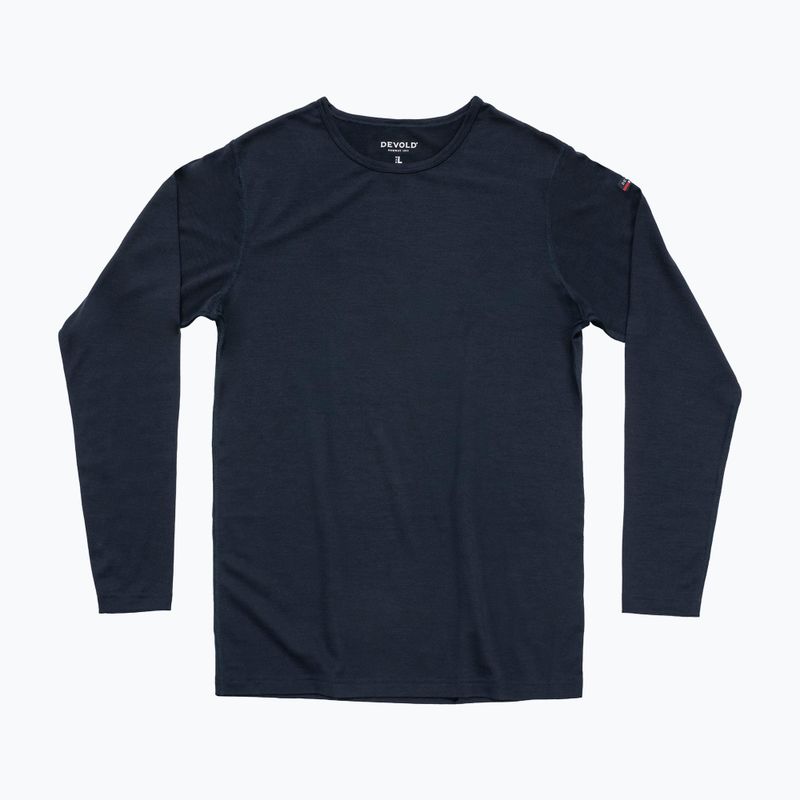 Pánska termo mikina Devold Breeze Merino 150 ink 5