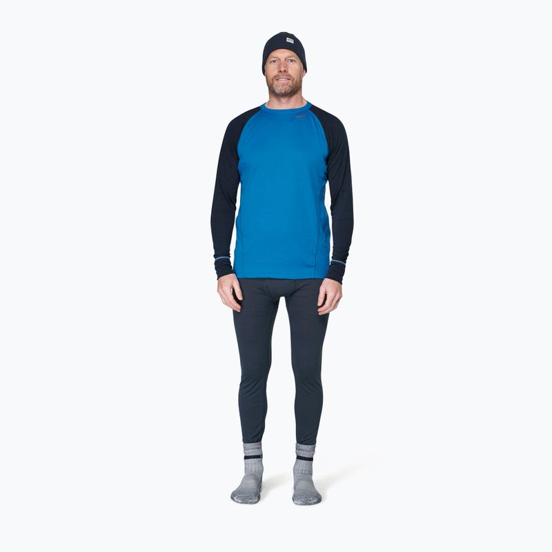 Pánska termo mikina Devold Duo Active Merino 205 blue/ink 2