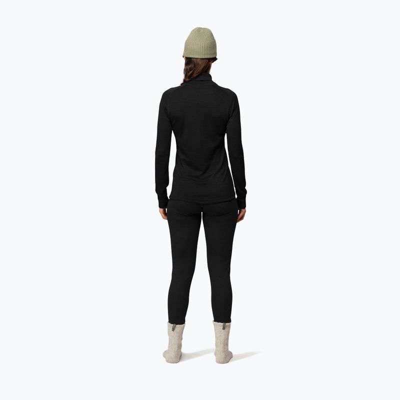 Dámska termo bielizeň Devold Duo Active Merino 205 Zip Neck black 3