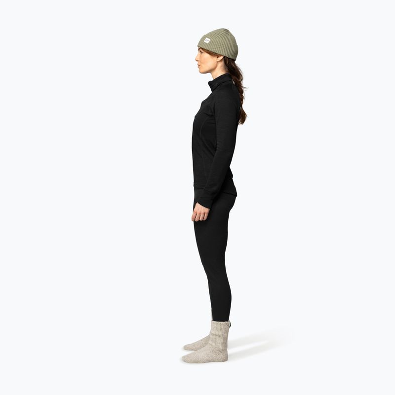 Dámska termo bielizeň Devold Duo Active Merino 205 Zip Neck black 4