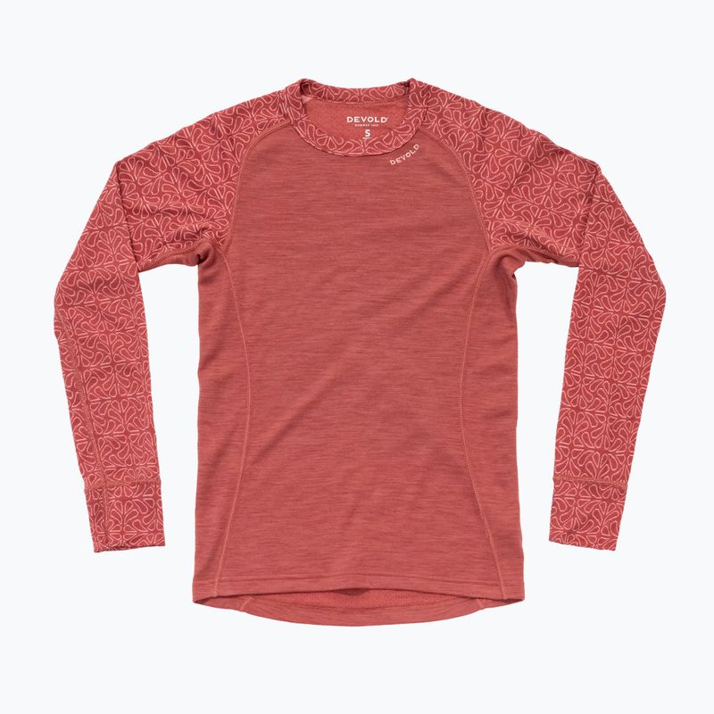 Dámska termo bielizeň Devold Duo Active Merino 205 marsala 5