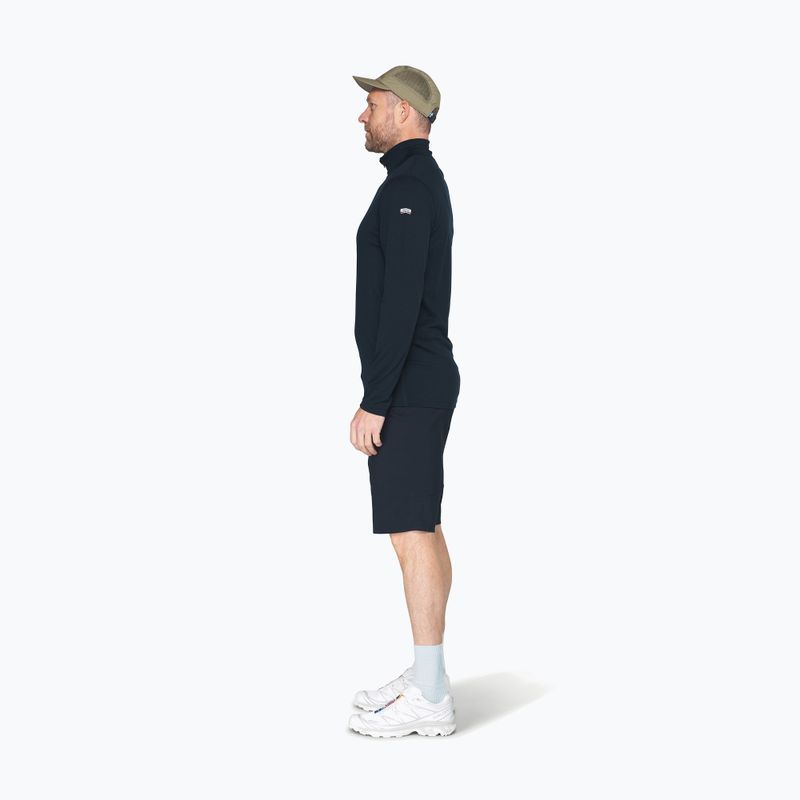 Pánska termo mikina Devold Breeze Plus Merino 200 Zip Neck ink 4