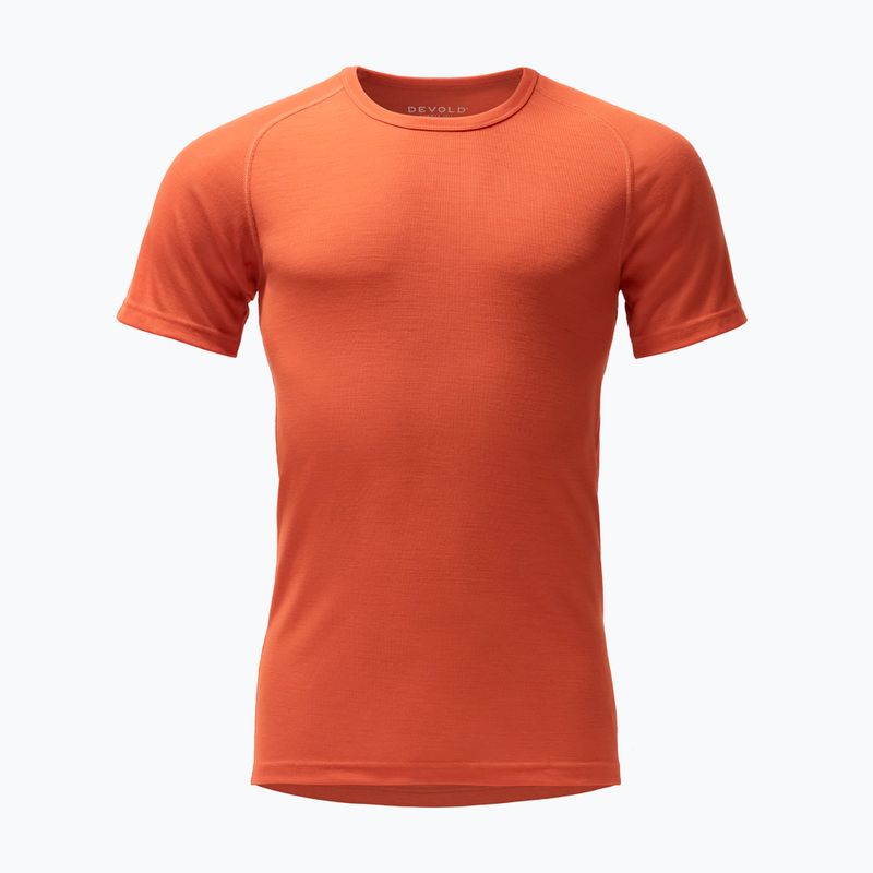 Pánske termo tričko Devold Adventure Merino 190 Tee Brick 5