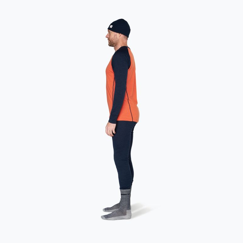 Pánska termo mikina Devold Duo Active Merino 205 brick 4