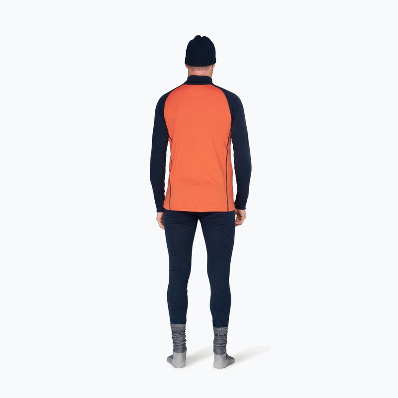 Pánska termo mikina Devold Duo Active Merino 205 Zip Neck brick 3