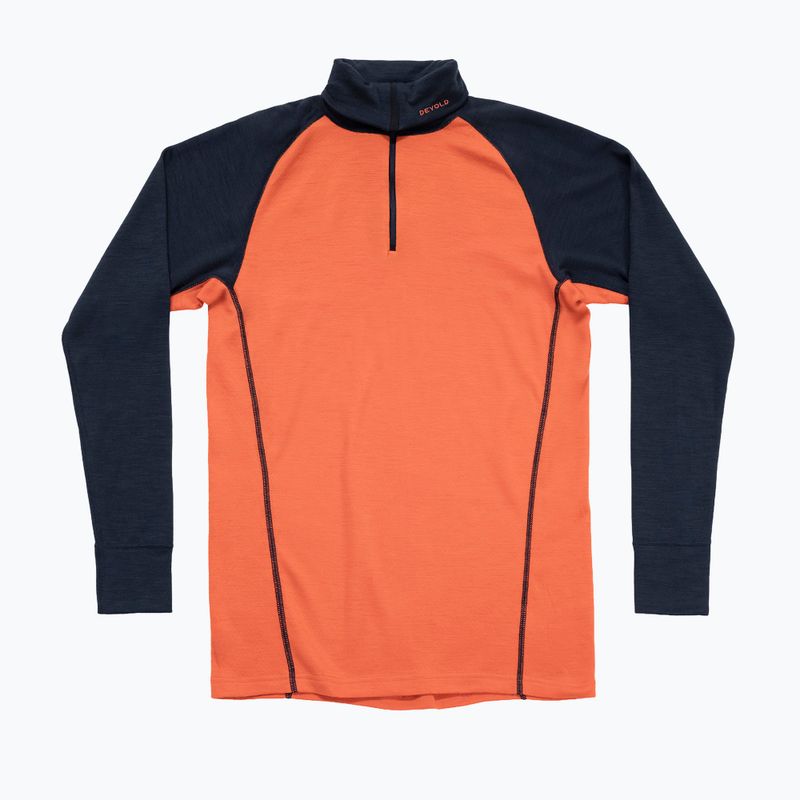 Pánska termo mikina Devold Duo Active Merino 205 Zip Neck brick 5