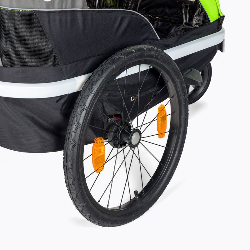 Hamax Avenida One príves na bicykel čierno-zelený 42_HAM 6