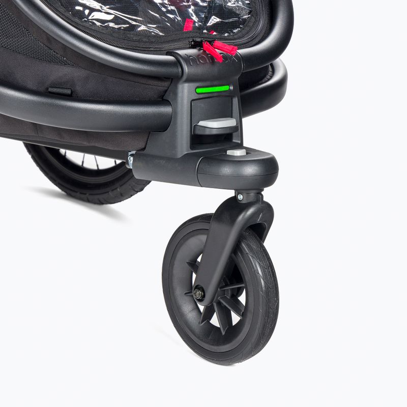 Hamax Outback One príves na bicykel čierny/červený 465_HAM 7