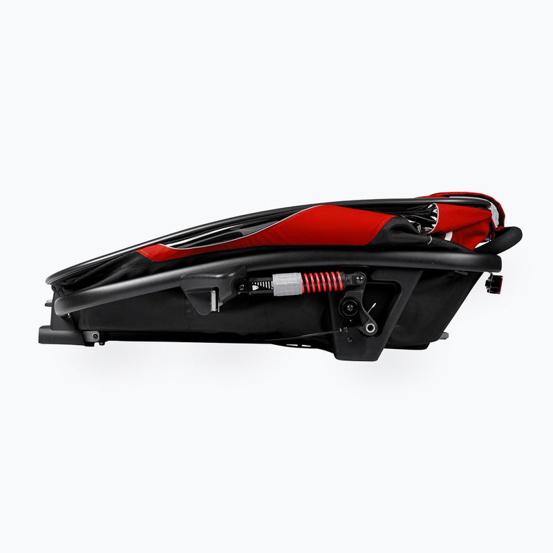 Hamax Outback One príves na bicykel čierny/červený 465_HAM 5