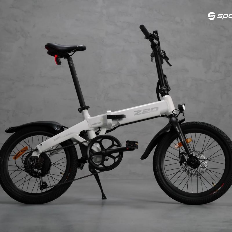 Elektrický bicykel HIMO Z20 Max biely 17