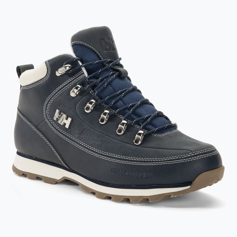 Helly Hansen The Forester navy/vaporous grey/gum pánske trekové topánky