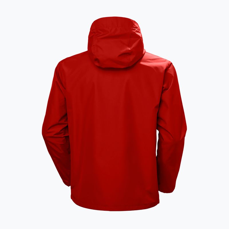 Helly Hansen Seven J pánska bunda do dažďa červená 62047_222 6
