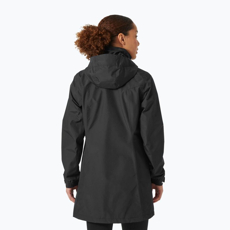 Dámsky kabát Helly Hansen Aden Long Coat black 2