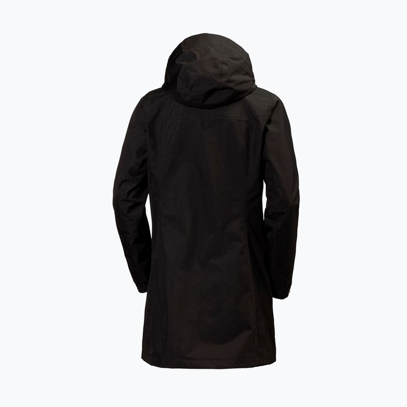 Dámsky kabát Helly Hansen Aden Long Coat black 7