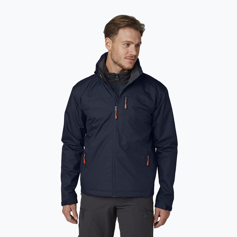 Pánska bunda Helly Hansen Crew s kapucňou navy blue 33875_597