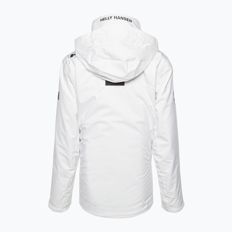 Helly Hansen Dámska stredná bunda s kapucňou Crew White 33891_001 3