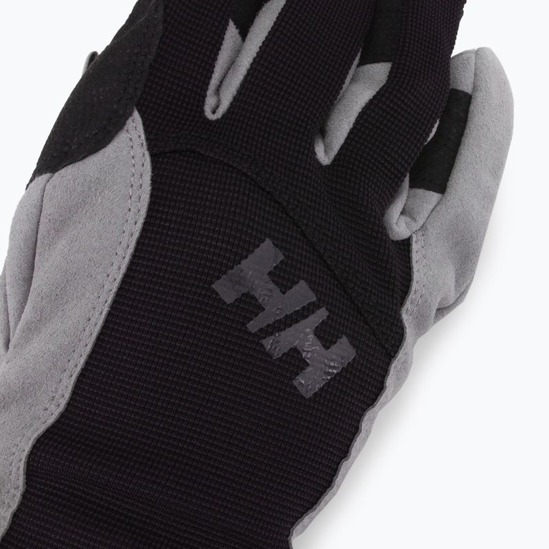 Helly Hansen Sailing Dlhé námornícke rukavice čierne 67771_990 4