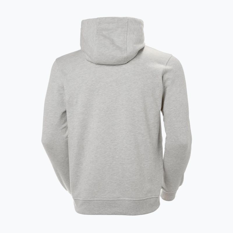 Pánska mikina Helly Hansen HH Logo Hoodie grey/melange 2