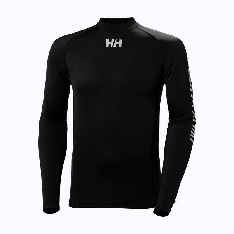 Pánske tričko longsleeve Helly Hansen Waterwear Rashguard black 3