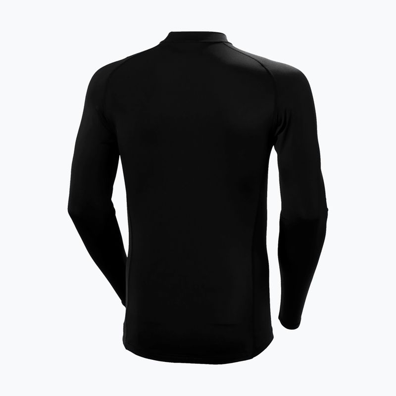 Pánske tričko longsleeve Helly Hansen Waterwear Rashguard black 4