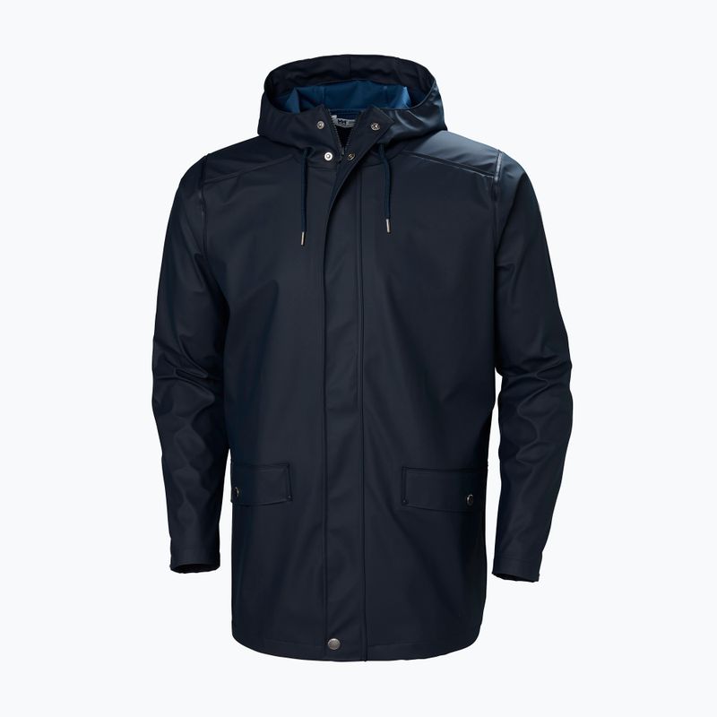 Pánsky kabát Helly Hansen Moss Rain Coat navy 6